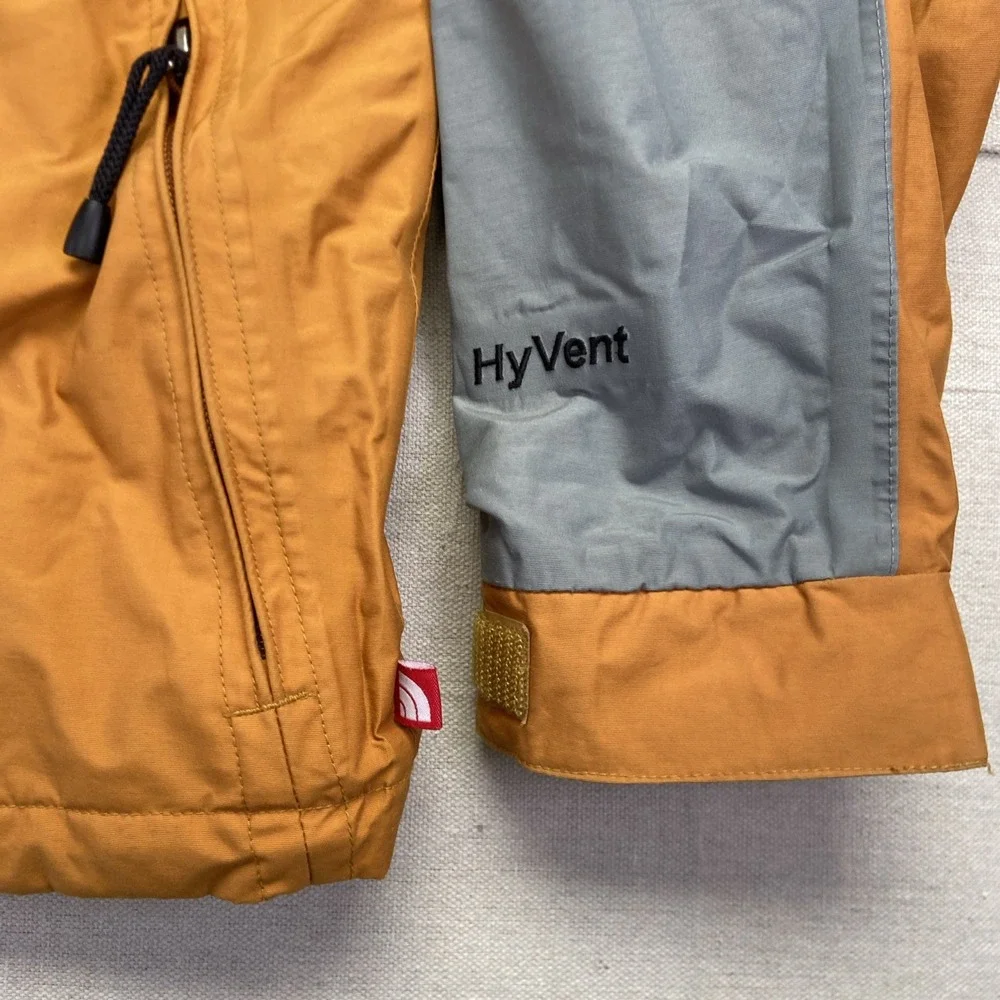 The North Face Jacket Mens S Ski Snowboarding Hyvent Orange Gorpcore